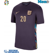 England Jarrod Bowen #20 Replica Away Shirt Euro 2024 Short Sleeve